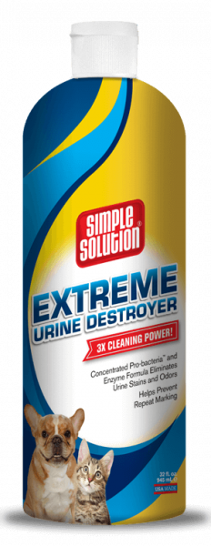 Simple Solution Extreme Urine Destroyer - Сверхмощное средство для удаления пятен и запахов испражнений животных с ковров ss13851 фото
