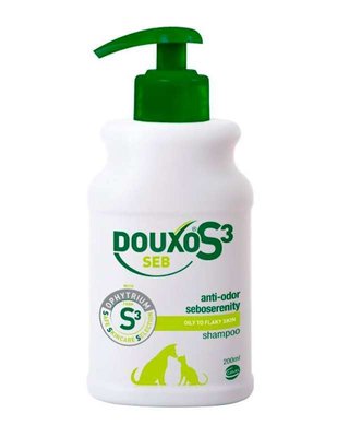 Ceva Douxo S3 Seb - Лікувальний шампунь для жирної, сухої шкіри з лупою 9922 фото