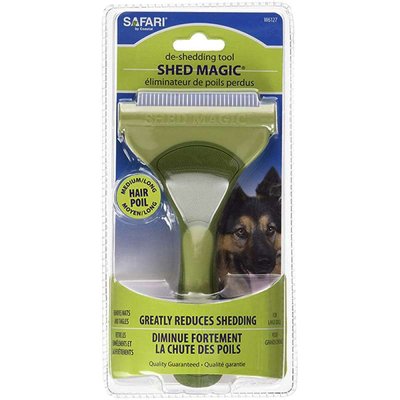 Safari Shed Magic NEW - Інструмент для видалення випадаючої шерсті собак W6127_NEW фото