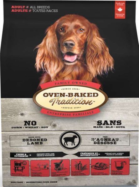 Oven-Baked Tradition Dog Adult Lamb 11,34 кг - Сухий корм зі свіжим м'ясом ягняти для дорослих собак всіх порід 9690-25 фото
