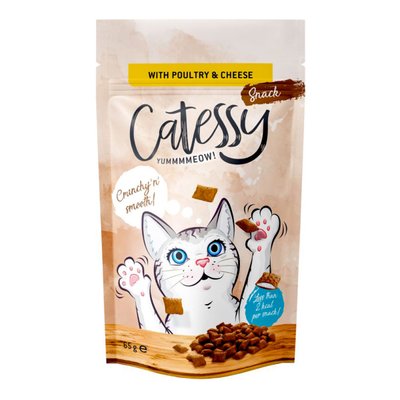 Catessy Sticks - Лакомство хрустящие с птицей, сыром и таурином для кошек 513741 фото