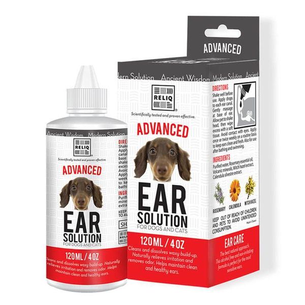 Reliq Ear Solution - Жидкое средство для ухода за ушами для собак и котов S120-EAR фото