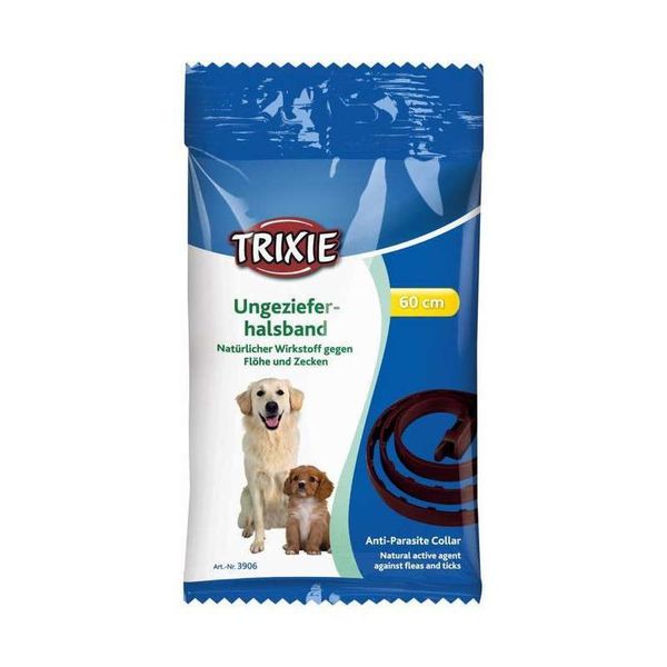 Trixie Инсектицидный био-ошейник от блох и клещей для собак 3906 фото
