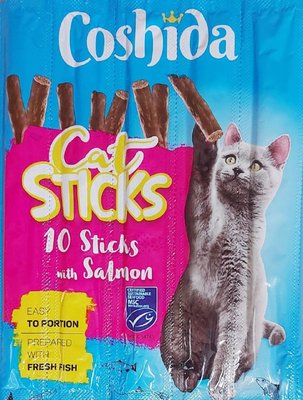 Coshida - Ласощі м'ясні палички для котів Coshida-01 фото
