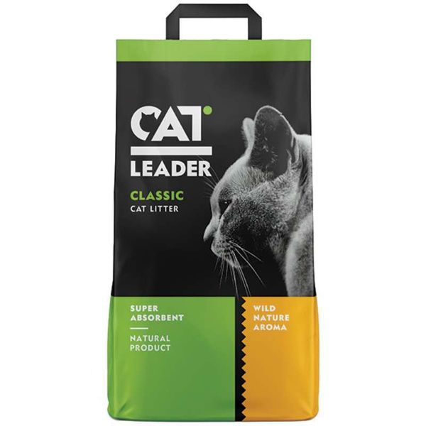 Cat Leader WILD NATURE - Наповнювач, що утворює грудочки для котячого туалету 801328 фото