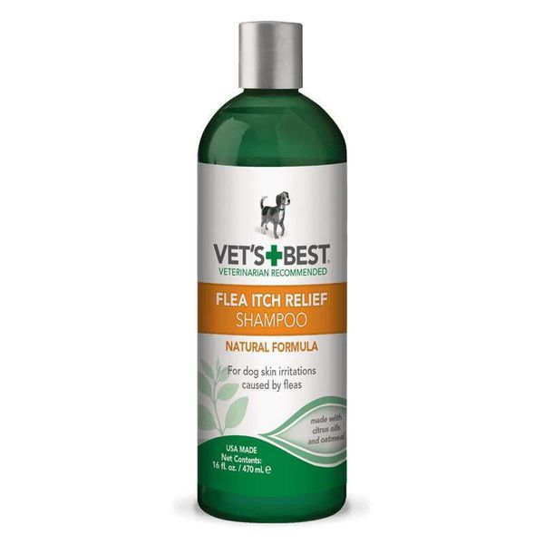 VET`S BEST lea Itch Relief Shampoo - Успокаивающий шампунь от укусов блох vb10039 фото