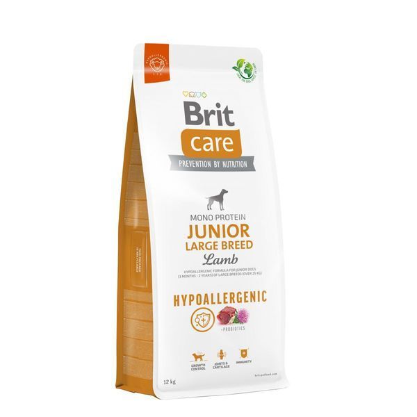 Brit Care Dog Hypoallergenic Junior Large Breed 12 кг - Сухий корм для цуценят великих порід з ягням 172219 фото