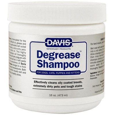Davis Degrease Shampoo - Знежирювальний шампунь для собак та котів DGRSR45 фото