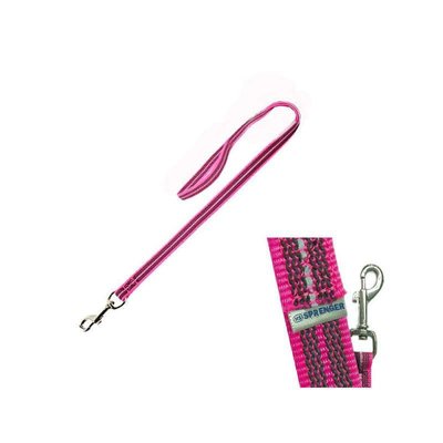 Sprenger Поводок нейлоновый прорезиненный с ручкой для собак, неоново-розовый 59230_200_70 фото