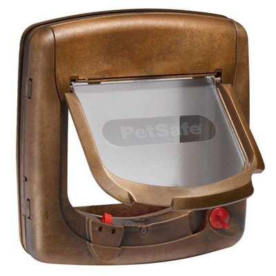 PetSafe Staywell Magnetic 4-Way Locking Deluxe Cat Flap - Дверцята з програмним ключем 420 фото