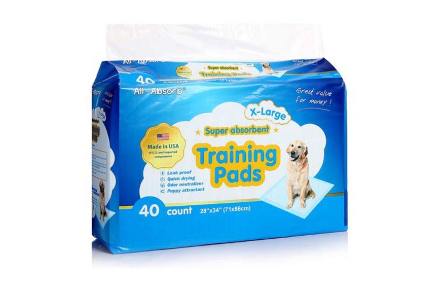 All-Absorb XL Training Pads Regular - Пелюшки тренувальні для собак і цуценят великих порід 57207 фото