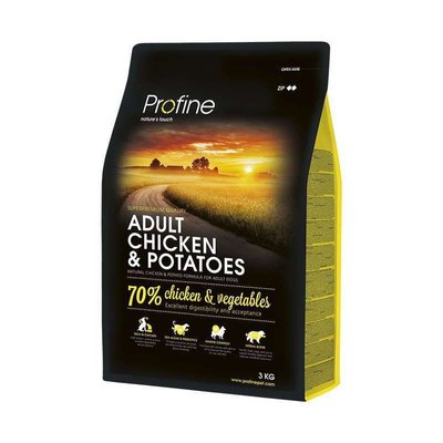 Profine Adult Chicken and Potatoes - Сухой корм для взрослых собак с курицей и картофелем 170540/7442 фото