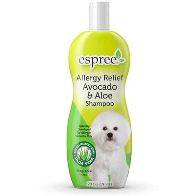 Espree OralAllergy Relief Avocado & Aloe Dog Shampoo - Шампунь для чувствительной кожи с маслом авокадо и алое вера e03002 фото