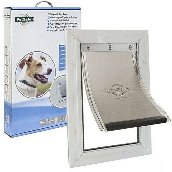 PetSafe Staywell Aluminium Large - Дверцята для собак великих порід з алюмінієвою рамою 640 фото