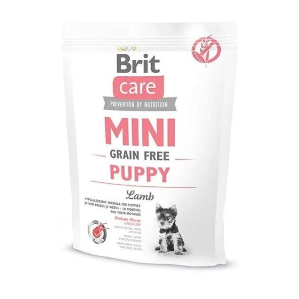 Brit Care Mini Grain Free Puppy Lamb - Сухой беззерновой корм с ягнёном для щенков миниатюрных пород 170774/0145 фото