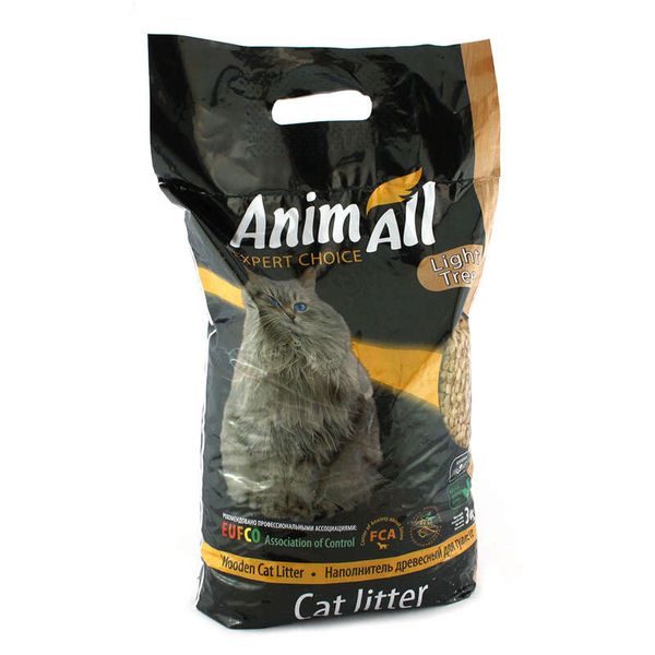 AnimAll Expert Choice Universal Litter - Универсальный древесный наполнитель, впитывающий 111289 фото